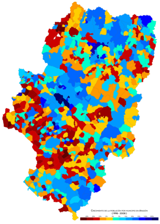 Aragon Crecimiento 1998-2008
