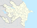 Azerbaijan adm location map