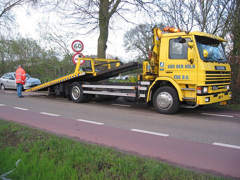 Bergingstruck (tow truck)