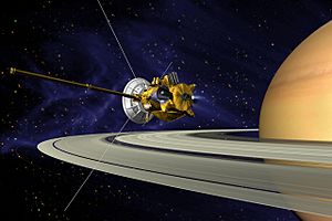 Archivo:Cassini Saturn Orbit Insertion