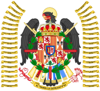 Coat of Arms of the 29th Light Infantry Regiment Isabel la Católica (Ornamented variant)
