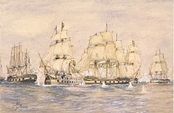 Archivo:Combate de 4 de maio de 1823 - Mar aberto perto de Salvador, Bahia. (52321328297)