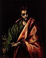 El Greco - San Juan Evangelista, Catedral de Toledo GRS01721