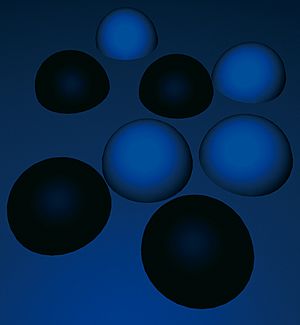 Archivo:Esferas iluminación Azul. -Iñaki Otsoa. CC. By ShA $no- copia
