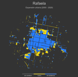Archivo:Expansión urbana Rafaela 2000-2020