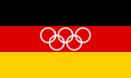 Flag of the German Olympic Team (1960-1968)