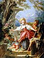 Fragonard - Blind man's bluff game