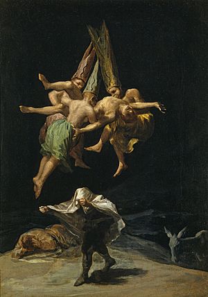 Francisco de Goya - Vuelo de brujas (1798).jpg
