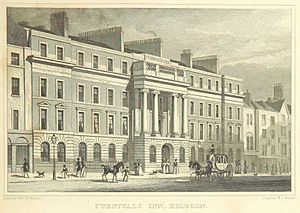 Archivo:Furnival's Inn, Holborn - Shepherd, 1828
