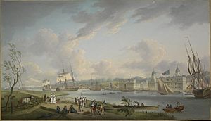 Archivo:Greenwich from the Isle of Dogs