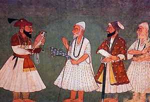 Archivo:Guru Gobind Singh meets Guru Nanak Dev