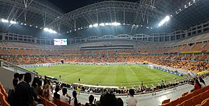Archivo:Jakarta International Stadium interior