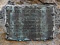 Jose Perez Gonzalez - Memorial plate - Masca - Macizo de Teno