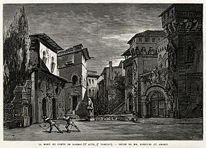 Archivo:Jules Massenet - Le Cid 2e Acte, 3e Tableau - L'Illustration