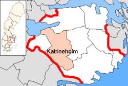Katrineholm Municipality in Södermanland County.png