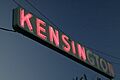 Kensington sign
