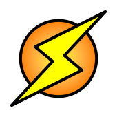 Archivo:Lightning Bolt on Circle
