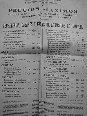 Archivo:Listado de precios máximos - Argentina - 1945