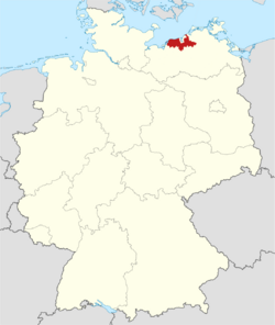 Locator map DBR in Germany.svg
