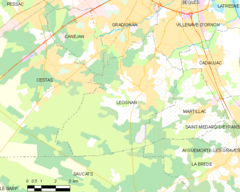 Map commune FR insee code 33238.png