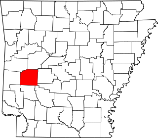 Map of Arkansas highlighting Montgomery County.svg