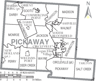 Map of Pickaway County Ohio With Municipal and Township Labels.PNG