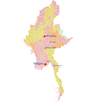 Myanmar civil war (2021–present) townships map.svg