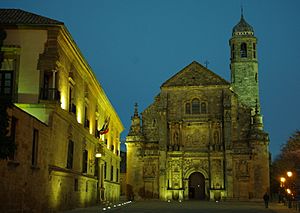 Archivo:Palacio del Deán Ortega y Sacra Capilla del Salvador