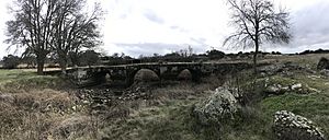 Archivo:Puente de Sogo y calzada Mirandesa en el municipio de Pereruela, Zamora, España 11