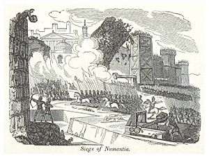 Archivo:RUSSELL(1854) p182 Siege of Numantia