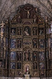 Archivo:Retablo mayor de la Iglesia de Nuestra Señora del Olmo