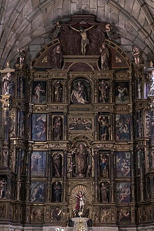 Archivo:Retablo mayor de la Iglesia de Nuestra Señora del Olmo