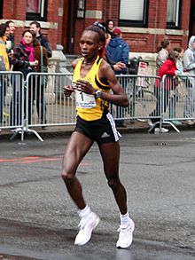 Rita Jeptoo at the 2007 Boston Marathon.jpg