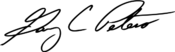 Signature of Gary Peters.svg