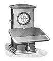 Single needle telegraph (Rankin Kennedy, Electrical Installations, Vol V, 1903)