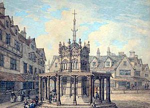 Archivo:Thomas Hearne, Norwich Market Cross