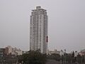 Torre Dosplaza I desde el Puente Caballito