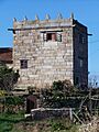 Torre de Miranda (Villanueva de Arosa). Vista de la torre 1