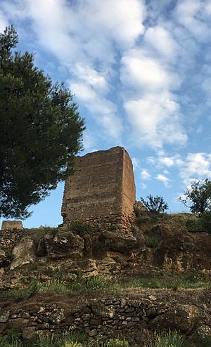 Archivo:Una torre del Castillo Segart