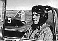 Yuri Gagarin como cadete del club de vuelo de Saratov