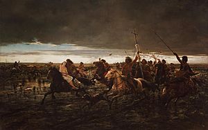 Archivo:Ángel DELLA Valle - La vuelta del malón - Google Art Project (cropped)