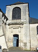 023 La Charité-sur-Loire L'entrée de l'église abbatiale