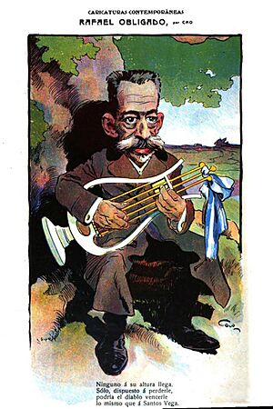 Archivo:1906-08-04, Caras y Caretas, Caricaturas contemporáneas, Rafael Obligado, Cao