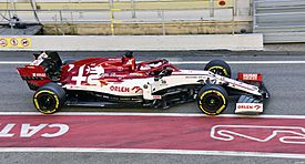 Archivo:2020 Formula One tests Barcelona, Alfa Romeo C39, Räikkönen