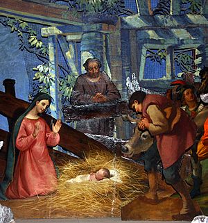 Archivo:8452 - Milano - S. Marco - Londonio - Presepe (ca 1750) - Foto G. Dall'Orto - 14-Apr-2007