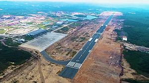 A bird's eye view of Samarinda International Airport.jpg