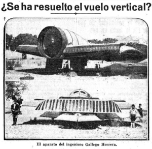 Archivo:Aerogenio, avión inventado por el ingeniero Gallego Herrera (1935)