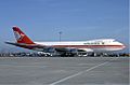 Air Lanka Boeing 747-200 at Basle Airport - December 1984