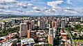 Air View of zone 14, Guatemala City