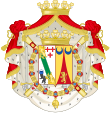 Coat of Arms of Arsenio Martínez Campos (Order of the Golden Fleece).svg